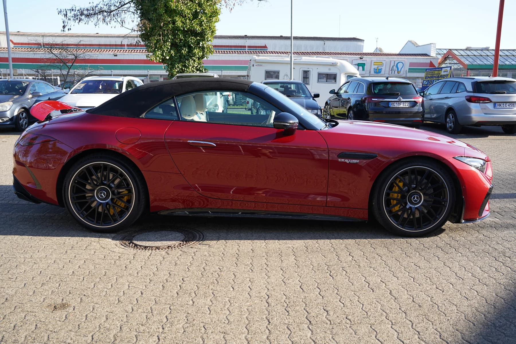 Roter Porsche 911 bei einer Fahrzeugbewertung durch NordExpert