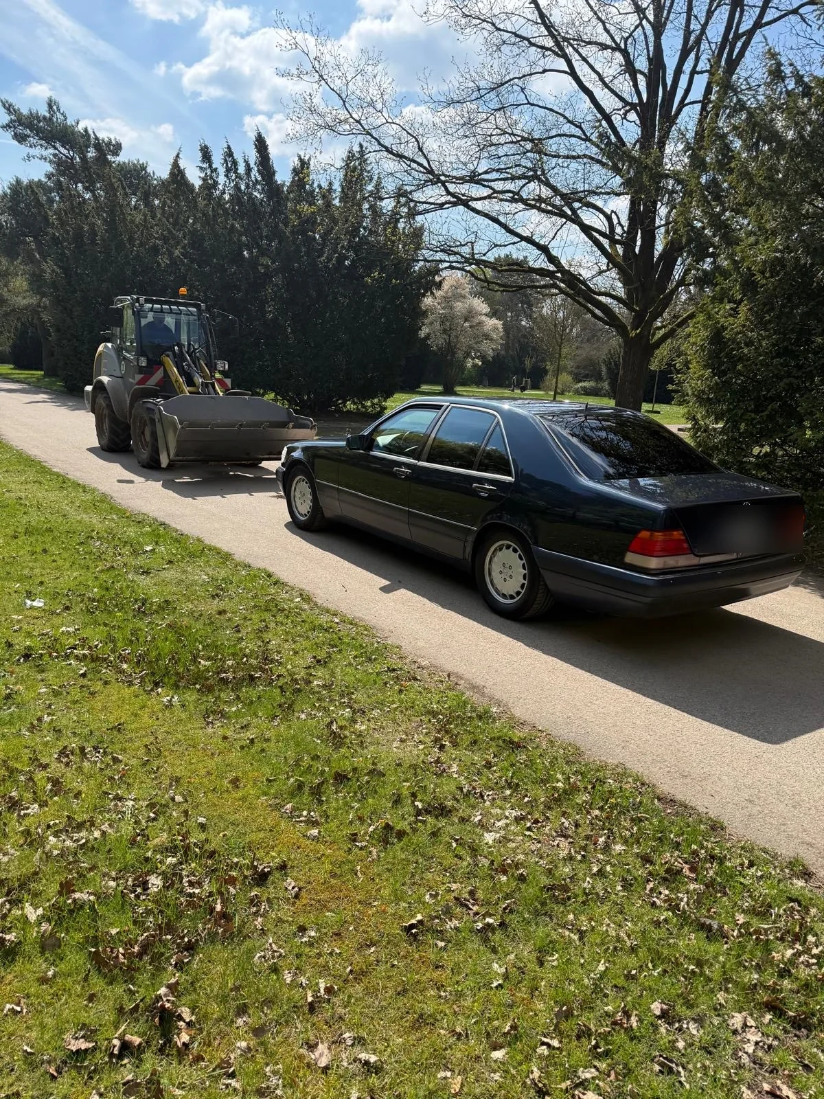 Oldtimer an einer Einsatzstelle