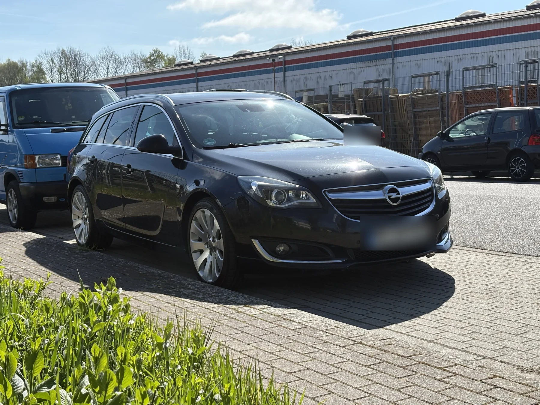 Opel Astra bei einem Gebrauchtwagencheck