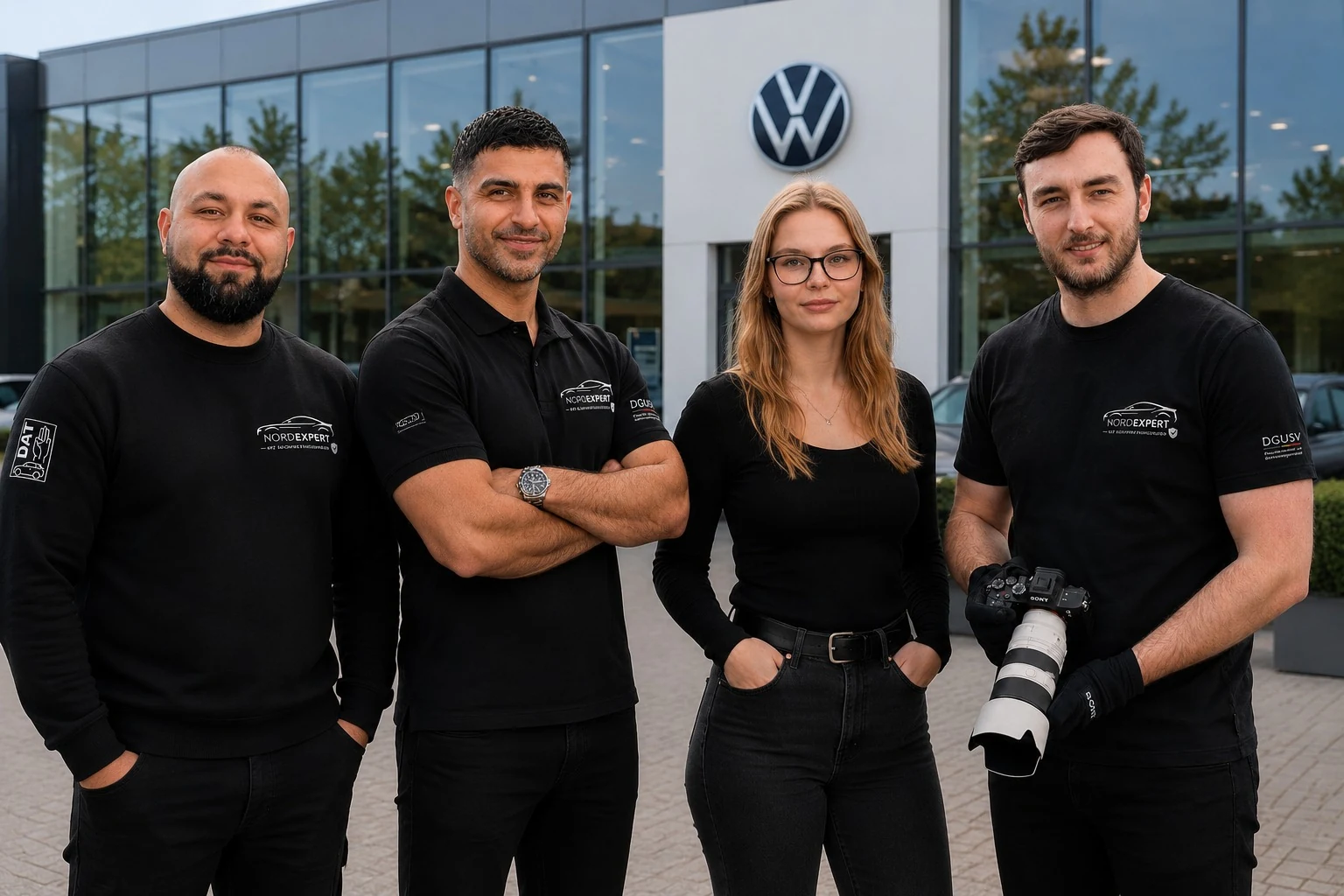 Das vierköpfige Team von NordExpert